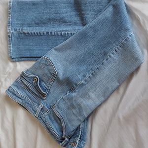 Levis, low rise boot cut